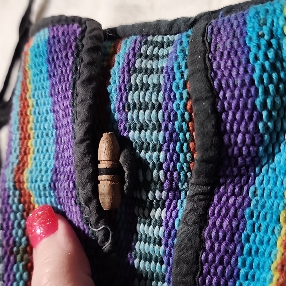 VINTAGE  LOST HORIZONS  CROSSBODY  HAND BAG. - Picture 6 of 7